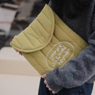 Heymen黑门小云朵充棉电脑内胆包