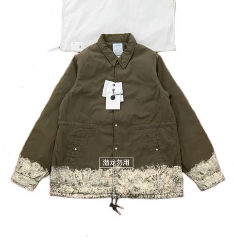 豪德玛泥染蘸浆夹克棉服