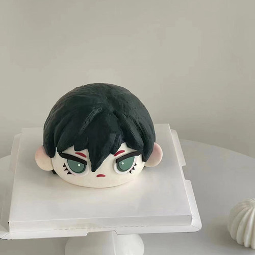 大头立体蛋糕男生动物奶油生日蛋糕同城配送上海苏州厦门昆山吴江