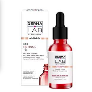 台湾购DERMALAB德美医研全效双重维他命A逆龄精华30ml