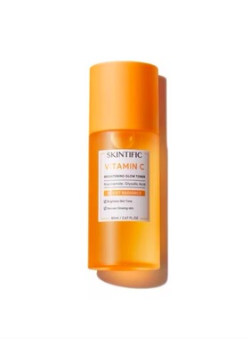 台湾购SKINTIFIC-VC焕肤白爽肤水80ml改善暗沉平衡油脂