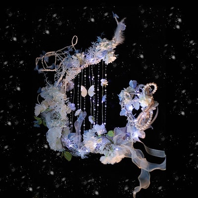 萤火六芒星原创lolita手持花嫁