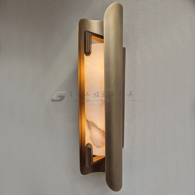 ArtDeco Bevelora Wall云Sconce轻奢进口西班牙 石壁灯背景墙灯