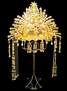 九尾狐媳娘娘凤冠黑妈妈奶奶女佛像佛祖堂口贡品发女娲娘观音凤冠