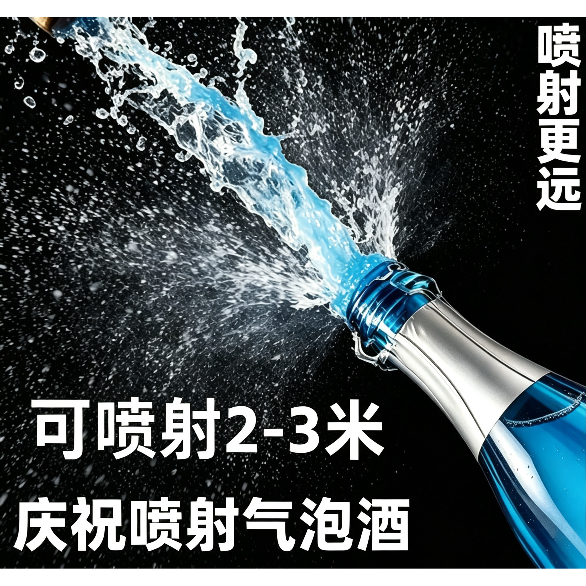 婚礼庆祝喷射气泡酒开业比赛起泡