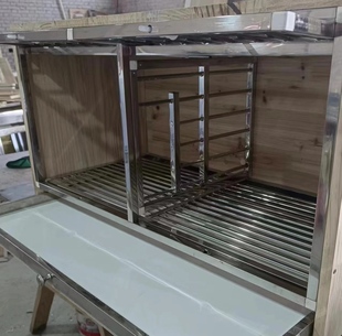 不锈钢实木板鸽子笼养殖笼鸽舍巢箱配对笼鸽具用品专用