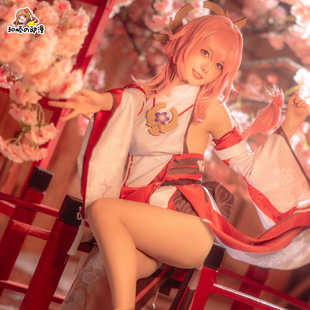 和顺动漫家 现货原神八重神子cos服可爱风雷电将军cosplay服装女