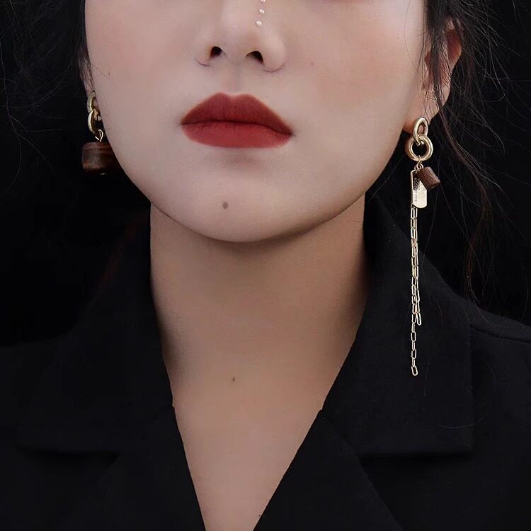 PEMISS复古气质高级感耳饰