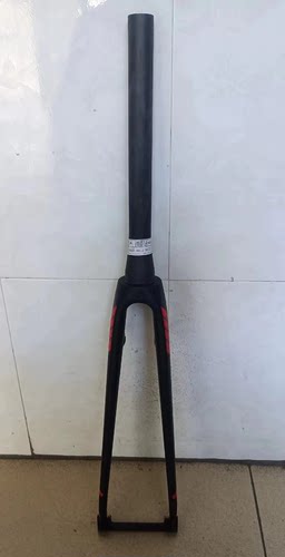 全碳纤维公路自行车前叉3k碳纹700C破风V刹前叉