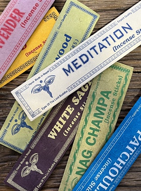 线香 | 尼泊尔竹签线香 进口棒香室内家用香薰安神净化空气冥想