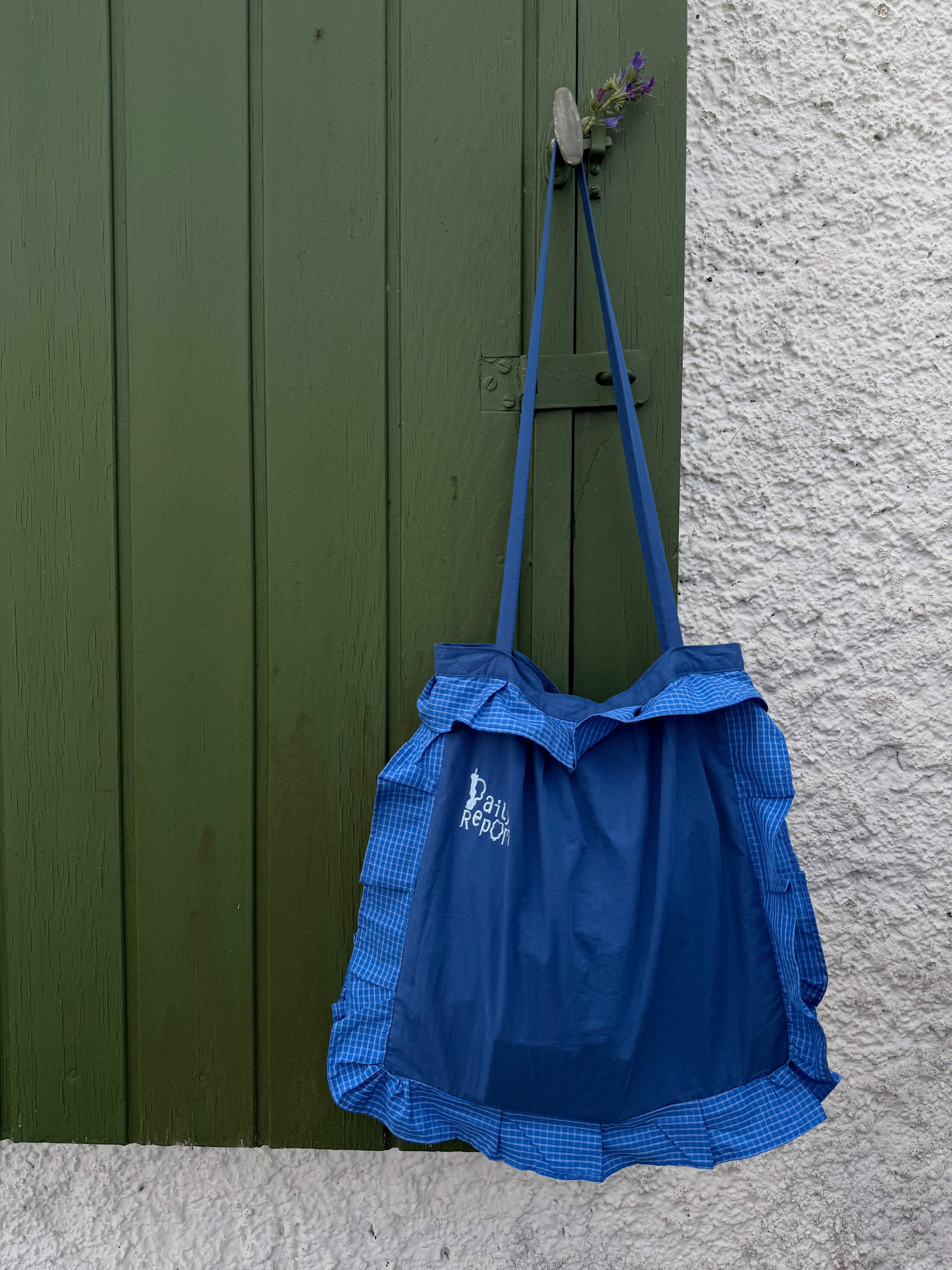 DailyReport LittleWanderer原创木耳边花边复古布袋环保袋帆布袋