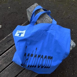 BATHROOM DailyReport洗水棉彩色环保袋帆布袋棉布袋Tote包托特包