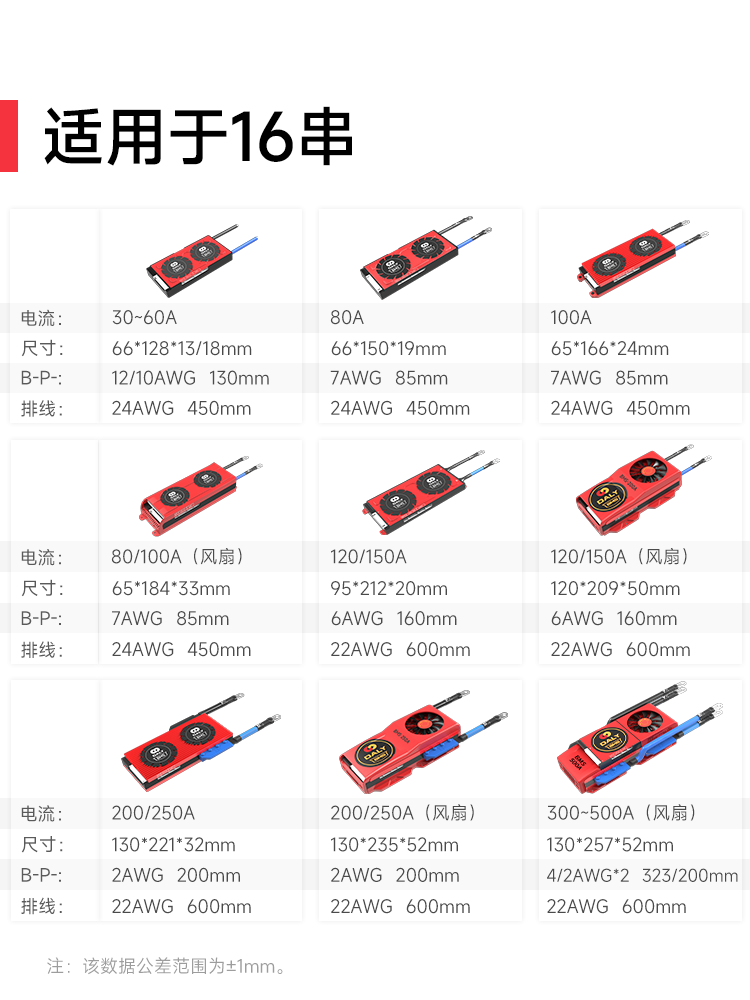 达锂daly16串48V32650磷酸铁锂bms锂电池智能保护板带蓝牙电动车 电动车/配件/交通工具 电动车电池 原图主图