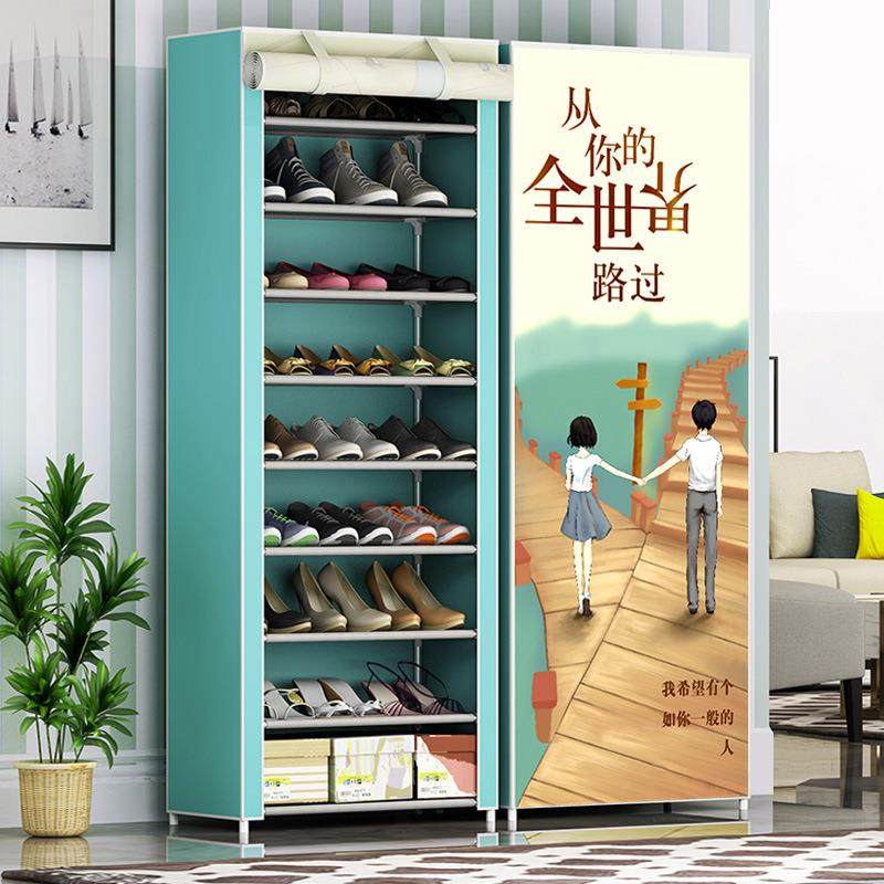 简易鞋架多层组合鞋架防尘收纳鞋柜布鞋架宿舍简易收纳架整理架,住宅家具,鞋架,淘宝优惠券,粉丝福利购,淘宝优惠卷
