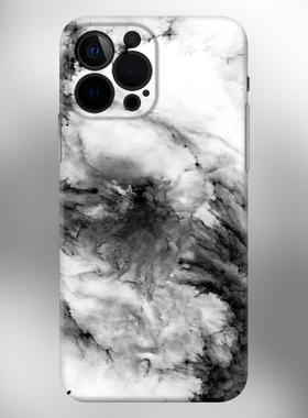 白色大理石纹适用于苹果16Promax手机壳15plus亲肤夜光14全包防摔13mini磨砂12超薄硬壳11个性保护套