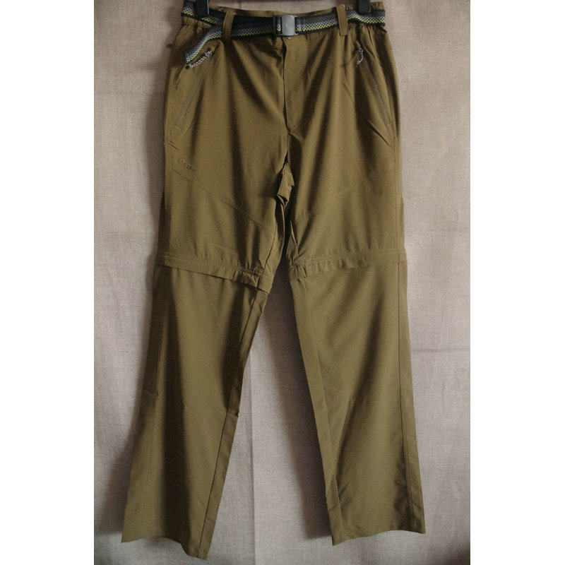 夏季男士宽松男款两节可拆卸速干裤高腰长裆肥腿直筒两截快干裤