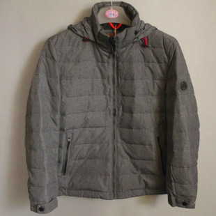 户外男士保暖防风加厚羽绒夹克秋冬防寒夹克款羽绒服休闲服