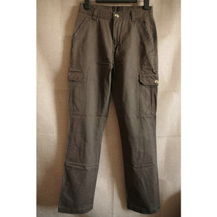 户外休闲纯棉女款多袋裤旅行旅游女士春秋工装裤修身欧陆风格