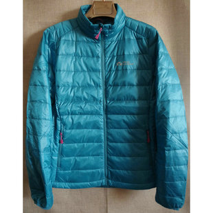 秋冬户外女款超轻薄款羽绒服修身短款白鸭绒保暖防寒外套送收纳包