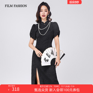 一电影一时装夏季新款新中式改良旗袍连衣裙女士气质好看流行