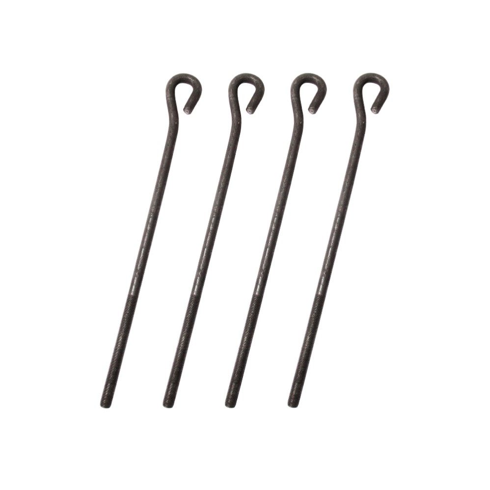 9字型地脚螺丝GB799预埋件厂定制镀锌不锈钢地脚螺栓M16M20M24M30