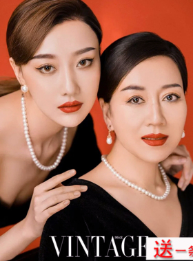 仿珍珠项链女士母女款颈链拍照写真饰品毛衣链子锁骨链choker1515