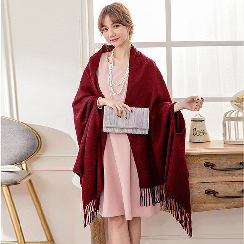 婚礼大披肩斗篷配旗袍