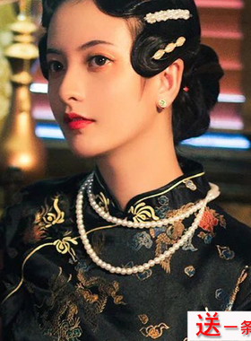 新款搭配旗袍珍珠项链