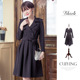 秋季 显瘦内搭A字裙打底裙子88052 领连衣裙子女士春秋冬季 长袖 西装