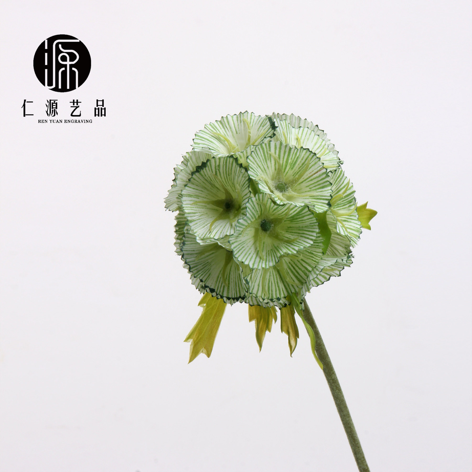 工厂直销仿真花蓝盆花种