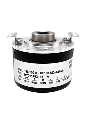 H58.10转24空B/107.81/D/A(5MEGD)替代禹盟心轴N增量式B旋编码5器