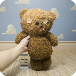 特大号正版 我神偷奶爸小黄人大眼萌bob鲍勃tim小熊毛绒公仔 卑鄙