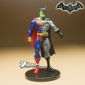 蝙蝠侠 合体版 Batman DC正版 超人 Superman 手办公仔摆件 散货