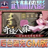 武林侠影手游无限GM后台道具内部号折扣礼包免费版 安卓苹果鸿蒙