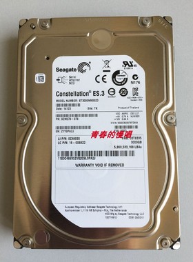 联想0C48930 03T8335 16-006822 ST3000NM0023 3T 3.5 SAS硬盘3TB