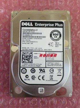 Dell EqualLogic 2.5 500G 7.2K SAS 02M81V ST9500620SS EQ 硬盘