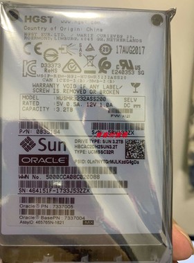 Oracle Sun 7337005 7337004 3.2T SAS-3 SSD 2.5寸 存储固态硬盘