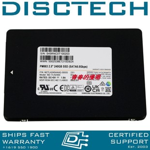 2.5寸 SATA 6.0Gb 三星 00005 240G MZ7LH240HAHQ SSD硬盘 PM883