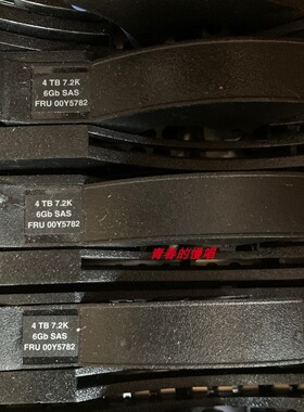 IBM 2078-AC32 00Y5782 00AK211 4T 4TB SAS 7.2K V5000 存储硬盘