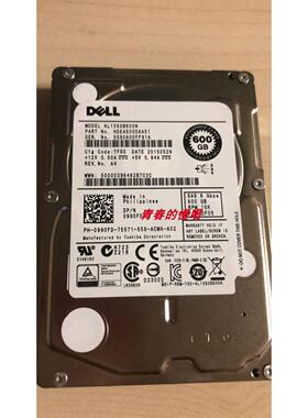 DELL东芝0990FD AL13SXB600N 600G 15K SAS R720 R420 R730 硬盘