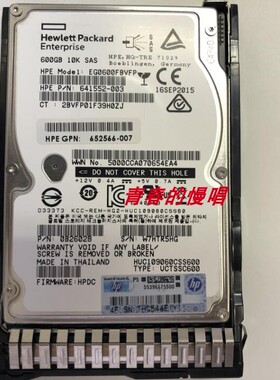 H 653957 EG0600FBVFP HUC109060CSS600 641552-003 507129-014