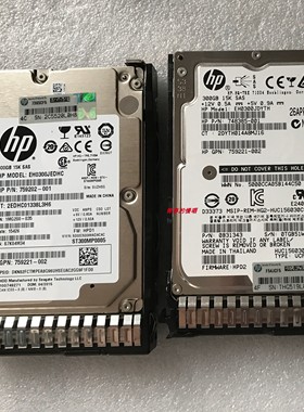 H 759546 EH0300JEDHC EH0300JDYTH 300G 15K SAS 12Gb 2.5 硬盘