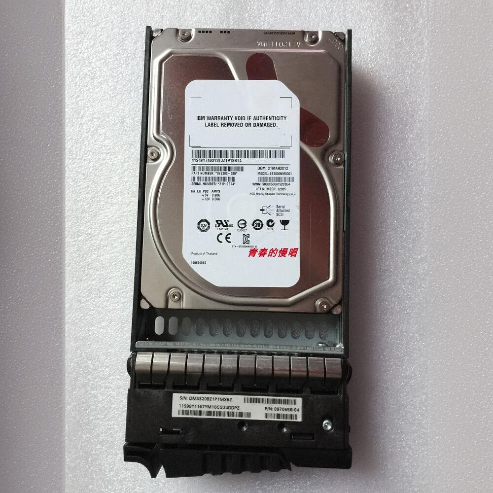 ibm 2tb 7.2k nl sas 6gb fru 85y5869 2076-3302 v7000 2t 硬盘