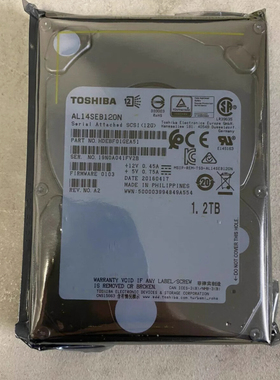 适用 浪潮/联想/曙光/东芝 1.2T 10K SAS 2.5寸 AL14SEB120N 硬盘