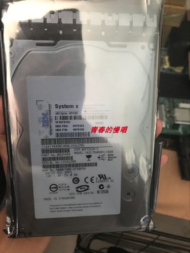 IBM 49Y6102 49Y6103 49Y6104 600G 15K SAS 3.5 X3650 M4 M5硬盘