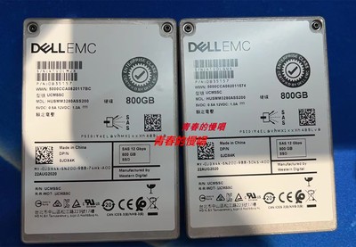 DELL 0JDX4K JDX4K HUSMM3280ASS200 800G SAS 12Gb SSD 固态硬盘