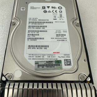 G10硬盘 B21 Gen9 3.5 SATA MB6000GVYZB 001 862138 861750