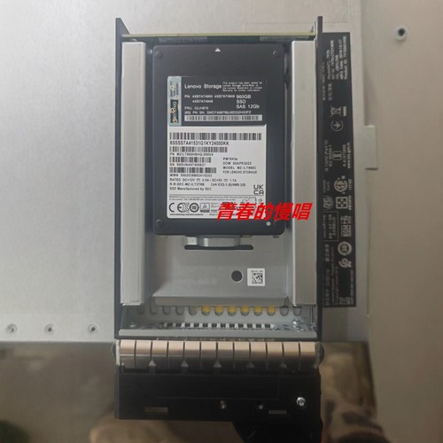 联想DE2000 DE4000H 02JH876 960G SAS SSD 2.5-3.5寸 存储硬盘