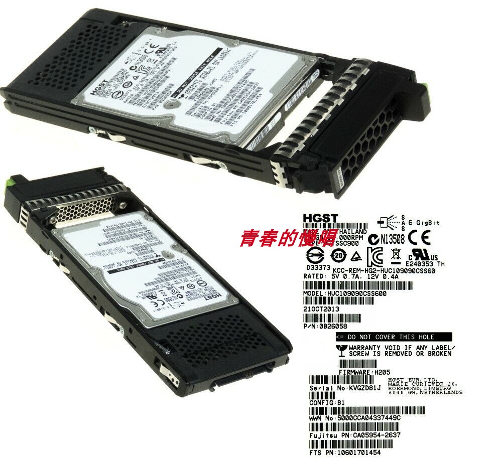 FST CA07339-E577 CA07339-E587 CA05954-2637 900G SAS S2硬盘