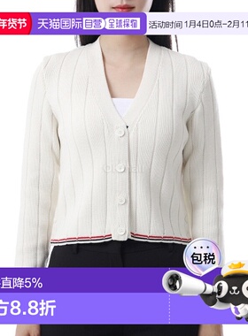 韩国直邮Thom Browne FKC663A Y1024 100 开襟衫羊毛长袖开衫